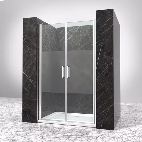 Preço popular de gabinete de chuveiro de vidro temperado com dobradiça de 8 mm por atacado popular 900